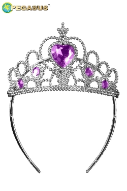 CORONA PRINCIPESSA LILLA